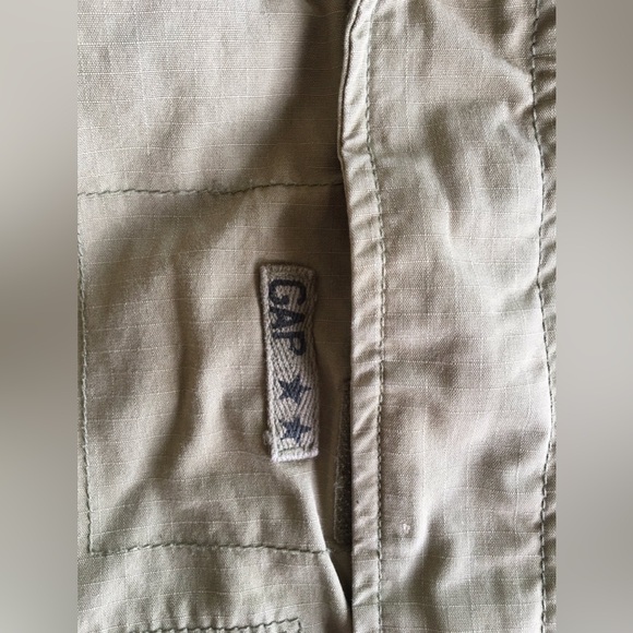 Army Green Gap Kid’s Jacket with Pin Details - Picture 3 of 6